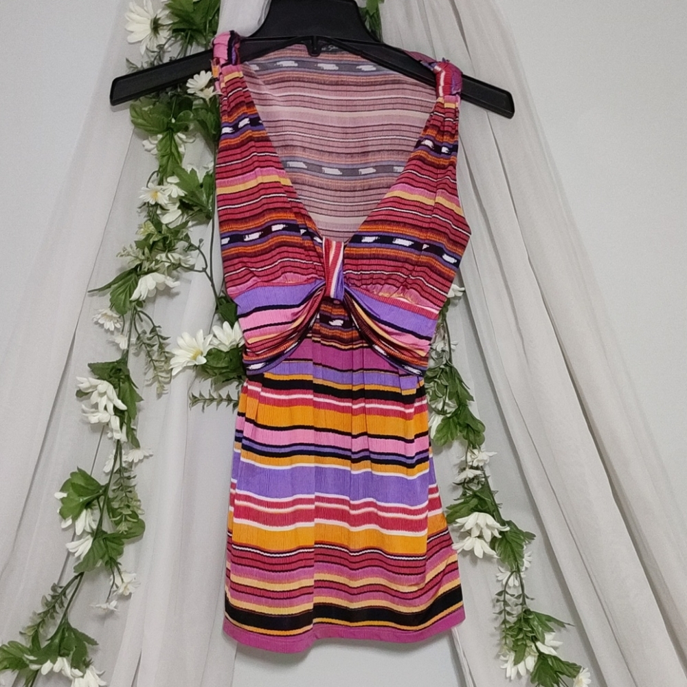 Medium Sized Pink Striped Shirt